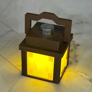 Miniature Minecraft inspired LED Light