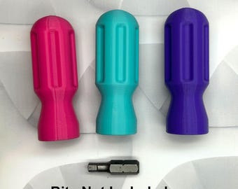 Mini Screwdriver Handle for 1/4" bits (bits not included)