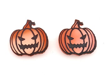 Jack-O-Lantern Stud Earrings