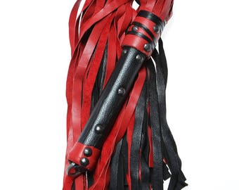 Mop Leather Flogger Cow Hide