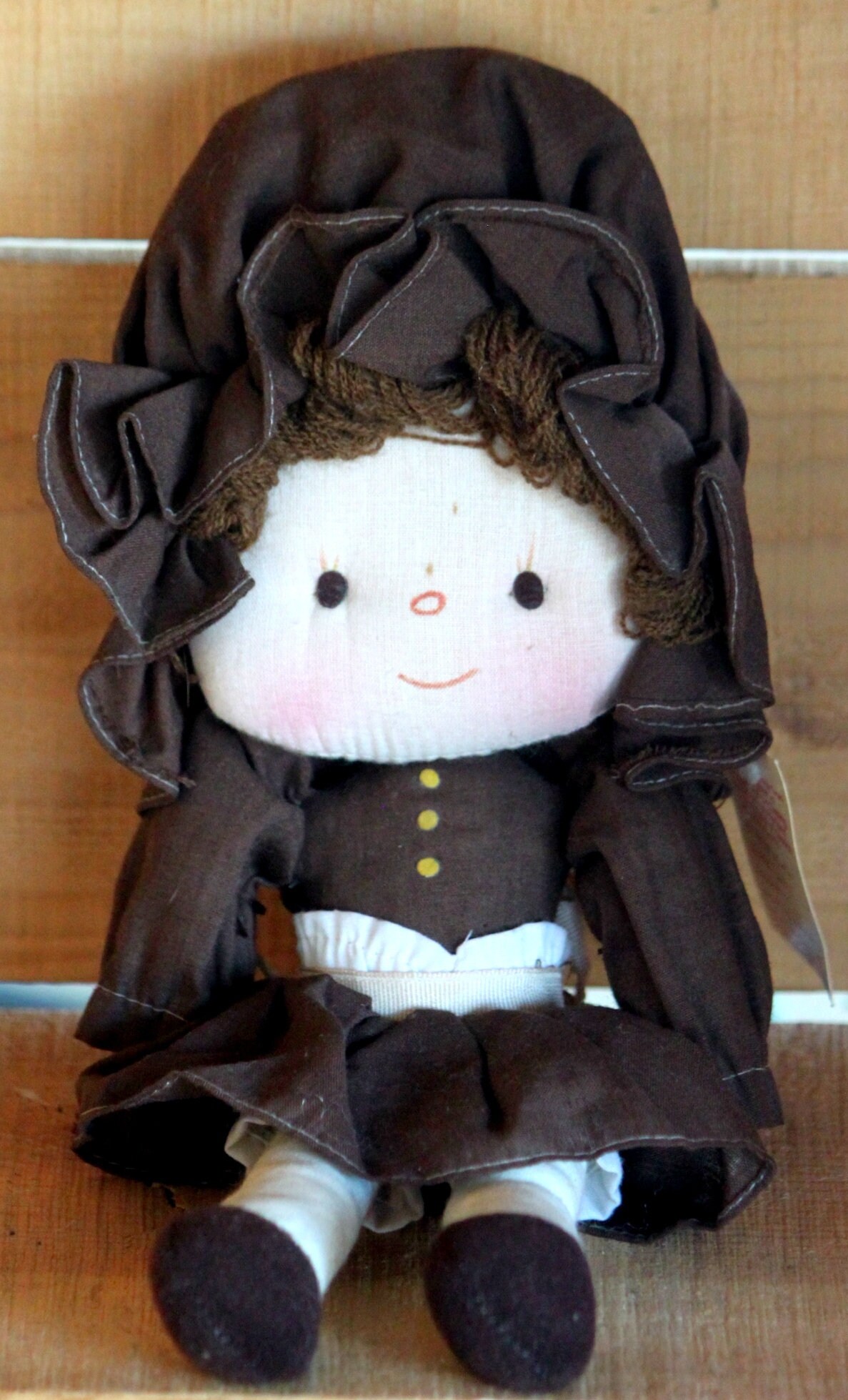 Vintage 1970s Hand Made Kamar Doll Ruthie #3677 With Original Tags