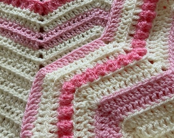 Drops of heaven crochet blanket throw