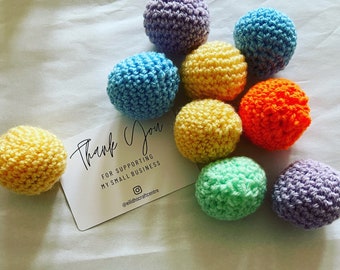 Catnip balls  - crocheted