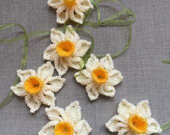 Daffodil bunting / Garland / home decor