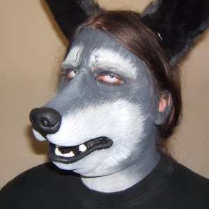 Large Wolf - Dog Muzzle Foam Latex Prosthetic Appliance