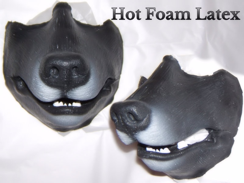 Large Wolf Dog Muzzle Foam Latex Prosthetic Appliance 