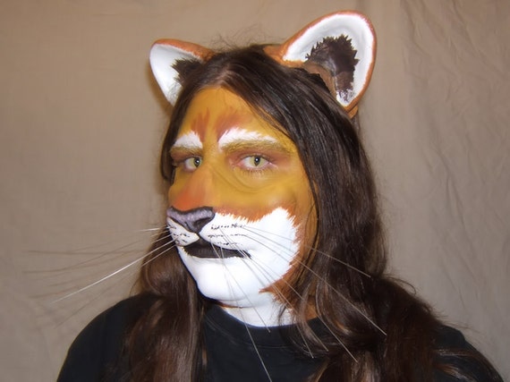 Naso Da Gatto In Lattice Cinema Secrets Woochie FX – Non Verniciato Per Halloween
