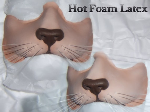 Cat Face - latex prosthetic for special effects makeup