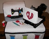 Featherweight Singer 221 Machine Head Cover, Bed Cover and Instructions forSewing Mat Pdf Download