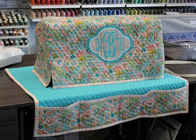 Brother Luminaire Machine Cover Pdf Pattern, Baby Lock Solaris Machine Cover Pdf Pattern, Instructions for sewing Mat