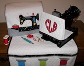 Featherweight Singer 221 Machine Head Cover, Bed Cover and Instructions forSewing Mat Pdf Download