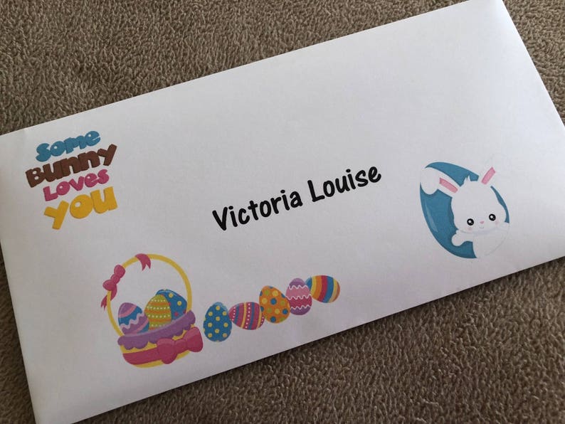 Personalised Letter from the Easter Bunny Rabbit and Certificate image 7