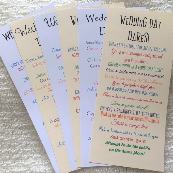 Wedding Table Games Etsy UK