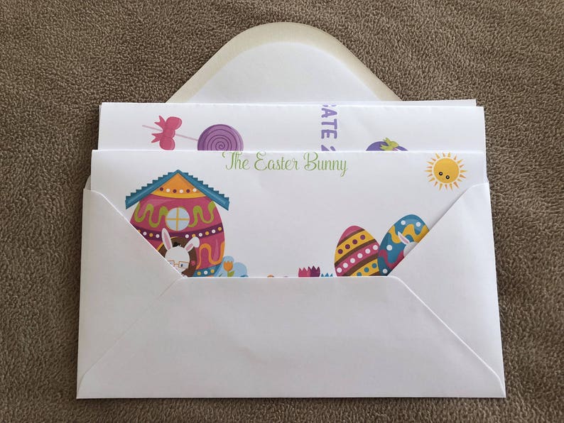 Personalised Letter from the Easter Bunny Rabbit and Certificate image 6