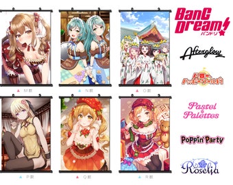 Bang Dream Afterglow Hello Happy World Roselia Etsy