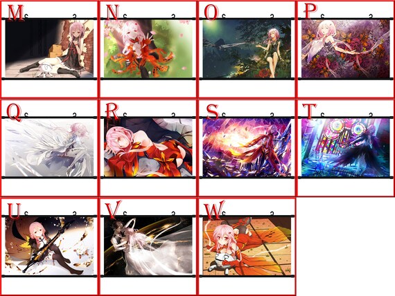 Guilty Crown ギルティクラウン Japan Anime Charms Room Decor Wall Etsy Canada