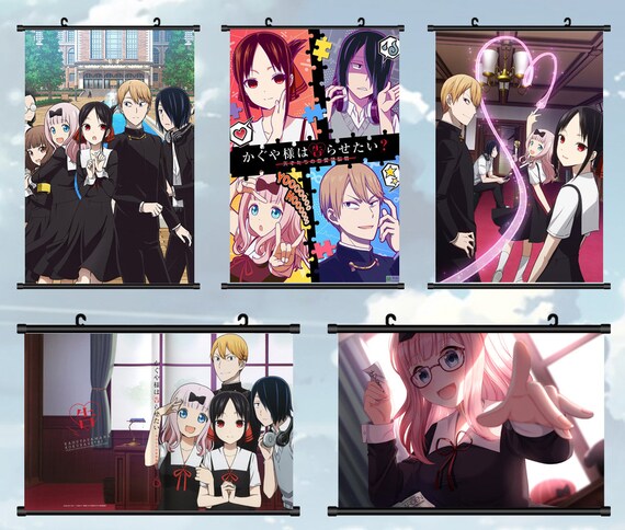 Kaguya Sama Love Is War Japan Anime Cartoon Charm Room Decor Etsy Uk