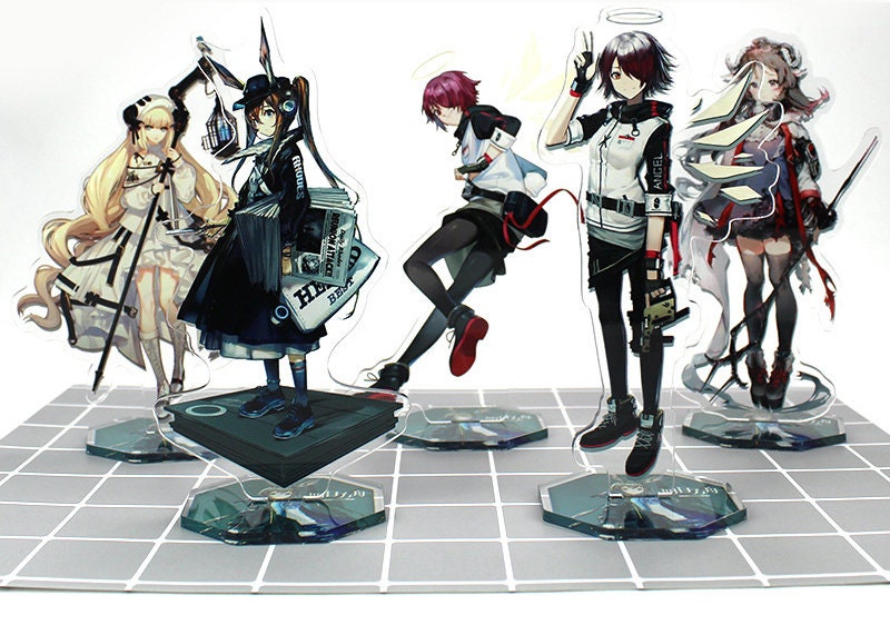Arknights Online Game Acrylic Charms Japan Anime Standee Etsy