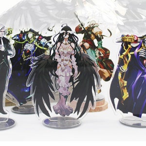 Overlord オーバーロード Comics Acrylic Charms Anime Keychain Ainz Etsy