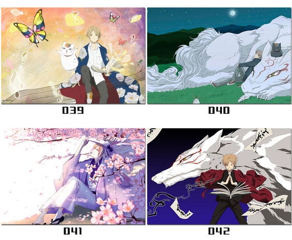 Natsume S Book Of Friends Japan Anime Charms Room Wall Etsy