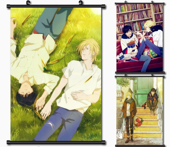 Banana Fish Comic Book Wall Hangings Scroll Print Poster Etsy