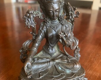 A Small Bronze of the Tibetan Goddess Dolma