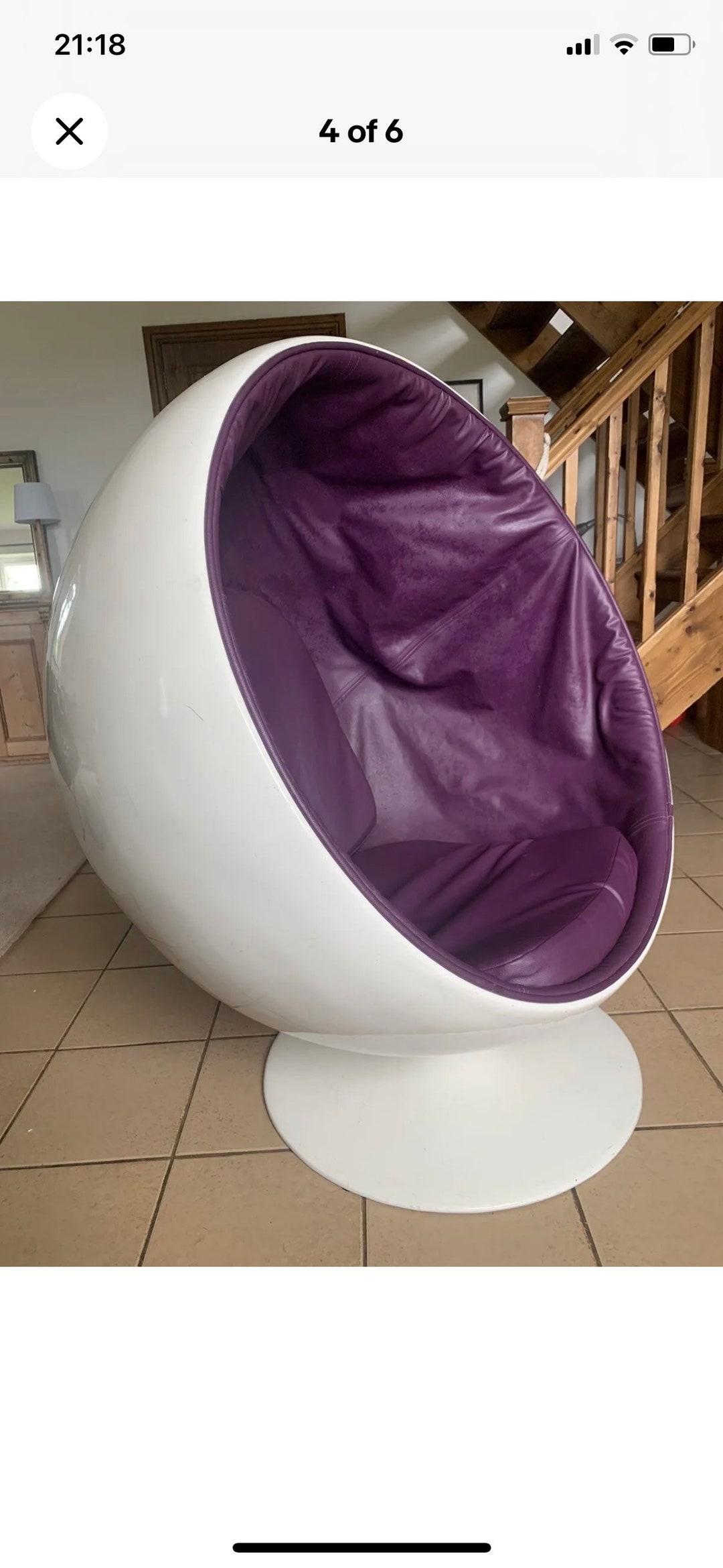 60s ball chair discount