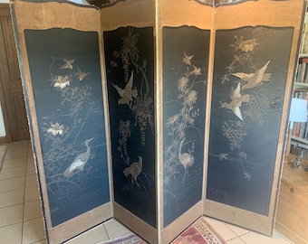 Beautiful 19th Century Asian Screen.