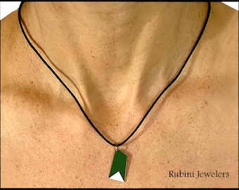 Custom Aluminum Rowing Team Oar Necklace, by Rubini Jewelers