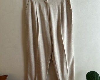 Vintage linen trousers
