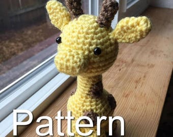 Little Giraffe Crochet Pattern, Amigurumi Giraffe Pattern, Crochet Giraffe, Amigurumi Giraffe, Amigurumi Pattern, Crochet Pattern, Handmade
