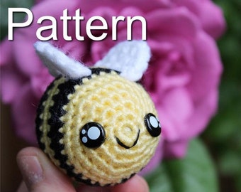 Baby Bee Crochet Pattern, Amigurumi Bee, Amigurumi Pattern, Crochet Bee, Crochet Pattern, Craft, Amigurumi, Bee Plush, Cute Bee Pattern