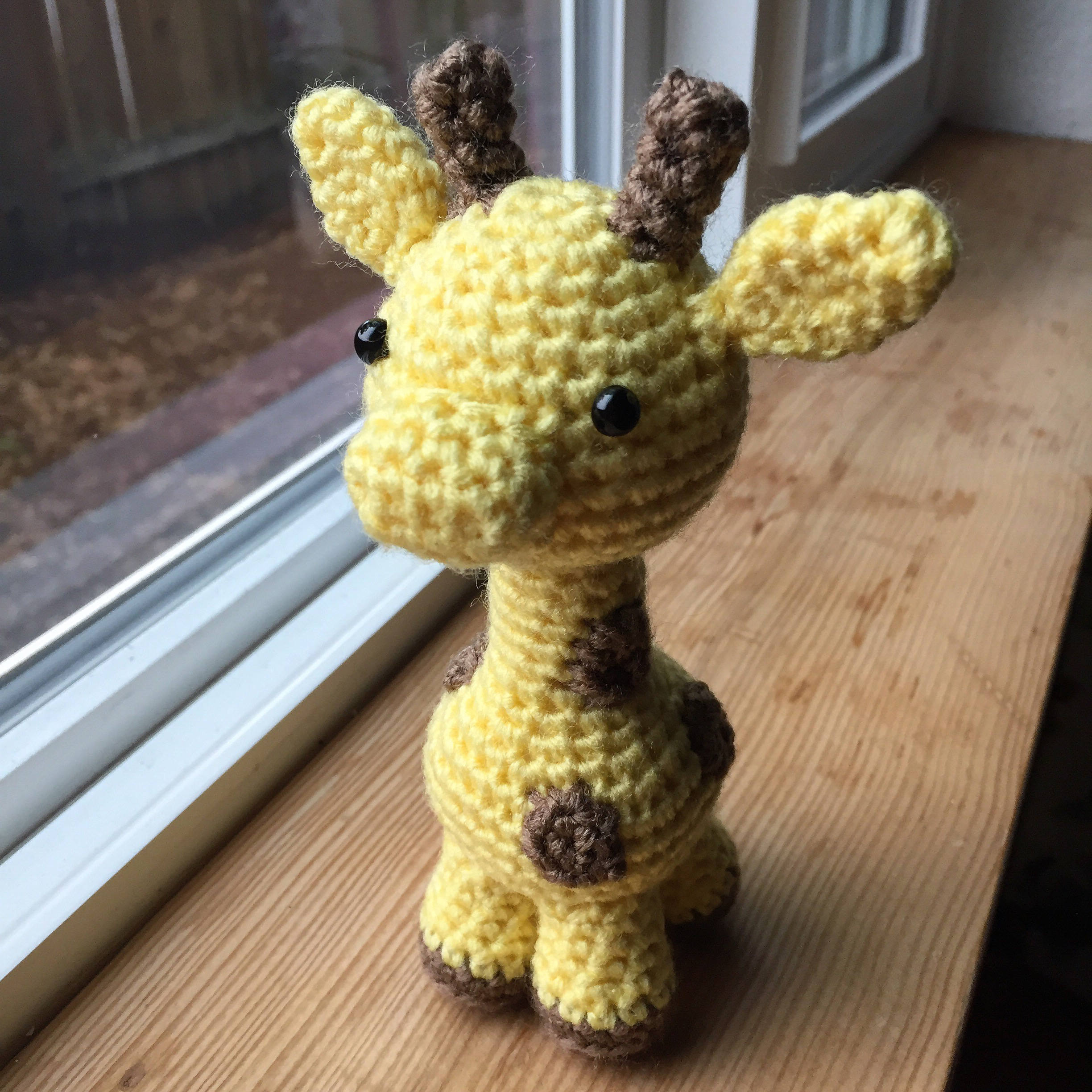  KawaiOnO Handmade Cotton Crochet Amigurumi Giraffe