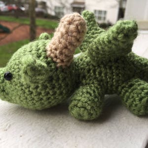 Baby Dragon Crochet Pattern, Game of Thrones Crochet, Amigurumi Dragon, Crochet Dragon, Dragon Plush, Amigurumi Pattern, Baby Dragon image 3