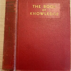 Book of Knowledge, pages to use in junk journals, ephemera, book pages