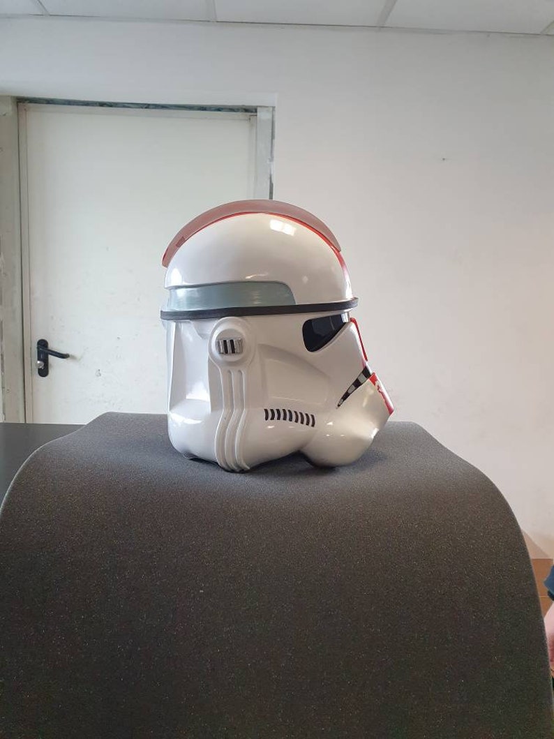 Clone Trooper Helmet Red Phase 2 - Etsy