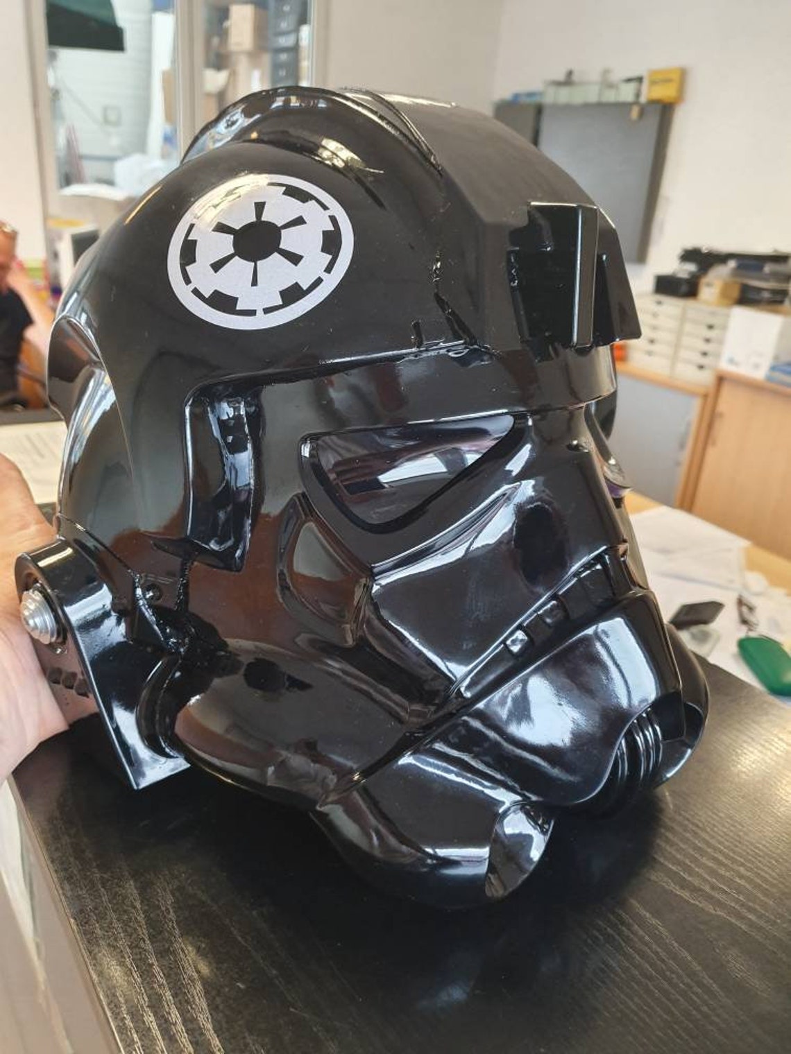 Imperial Tie FIGHTER Pilot Helmet - Etsy