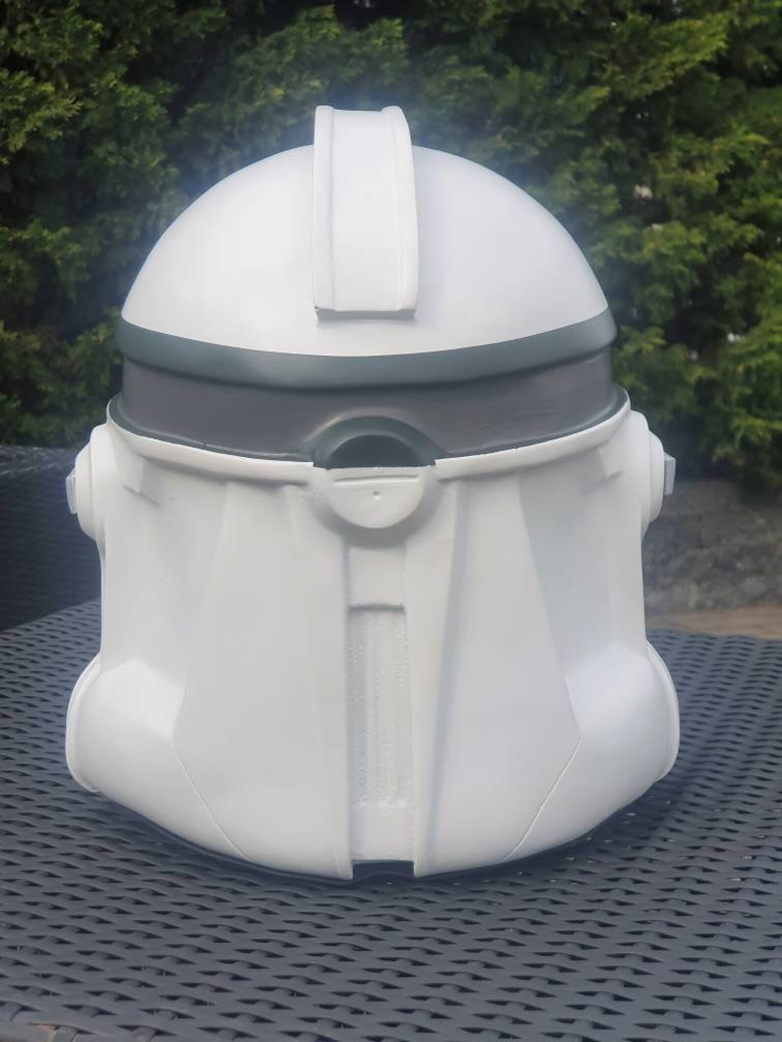 The 104th battalion wolfpack clone trooper helmet phase two | Etsy