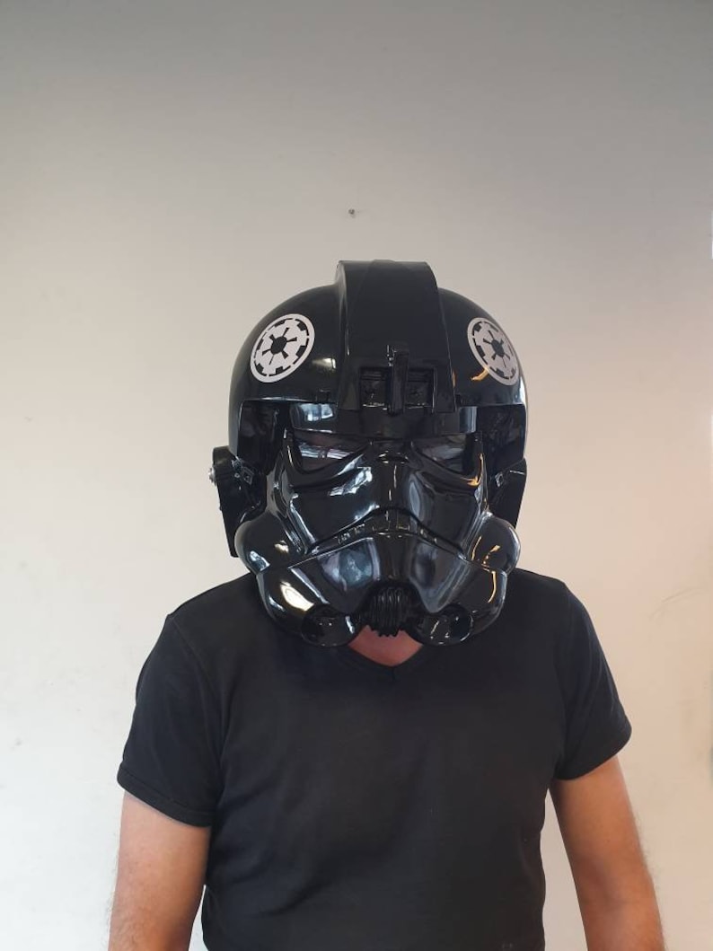 tie pilot helmets