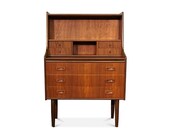 Original Danish Midcentury Teak Secretary - Vesterhavsgade