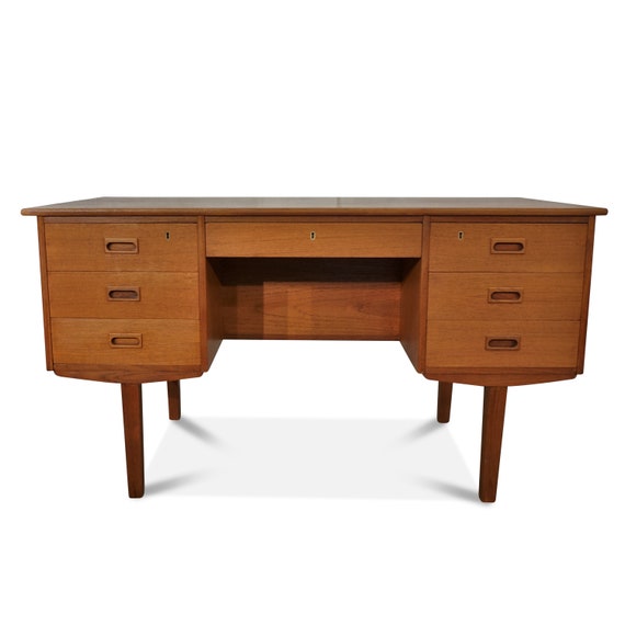 Teak Desk Vindinge Original Danish Mid Century Modern