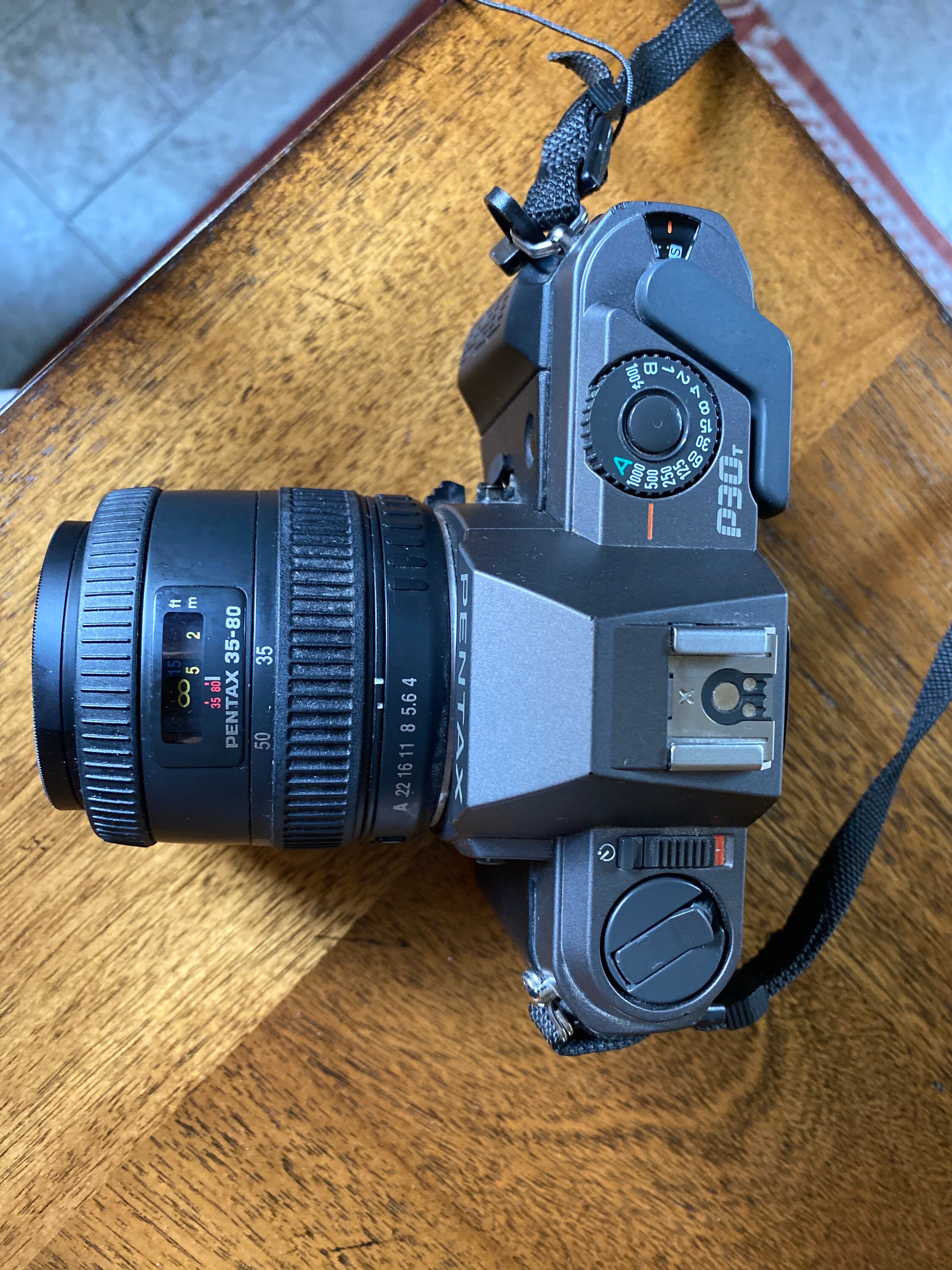 Pentax P30T Vintage Film Camera with Pentax 35mm80mm lens Etsy