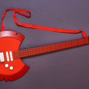 Show By Rock Anime Cyan S Strawberry Heart Guitar Etsy Show By Rock Anime Cyan S Strawberry Heart Guitar Etsy