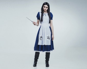 Halloween costume, Cosplay Alice Madness Return Alice Costume Horror Costume Adult Cosplay Costume Women Cosplay Festival Clothing Cosplay