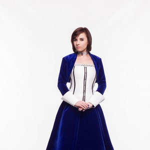 Elizabeth Cosplay Costume Bioshock: Infinite Cosplay, Outfit Bioshock Elisabeth Cosplay Dress Video Game Heroine Cosplay Female Character