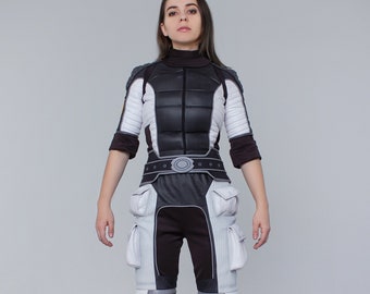 Mass Effect Frauen Cosplay Uniform, weibliche Shepard Allianz Cosplay, Videospiel Cosplay, weibliche Allianz Cosplay, Ashley Uniform Cosplay