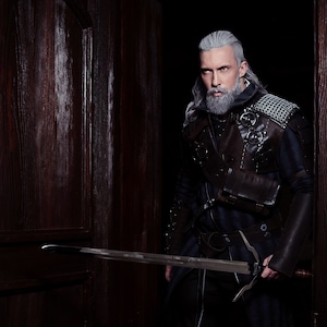 Geralt of Rivia Witcher cosplay costume, video game outfit