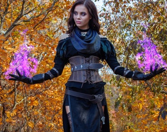 Yennefer Cosplay costume Highly detailed Yennefer Alternative, Yennefer Cosplay Outfit DLC Full Set, Lady Witch Costume, Saga Cosplay