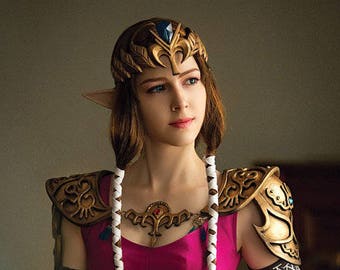 Twilight Princess from LoZ cosplay crown, Princess of Hyrule Zelda tiara
