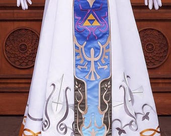 Halloween cosplay, Elvin Wedding Dress Legend of Zelda Cosplay Tabard, Zelda party, Zelda wedding, Zelda birthday Cosplay Costume Party